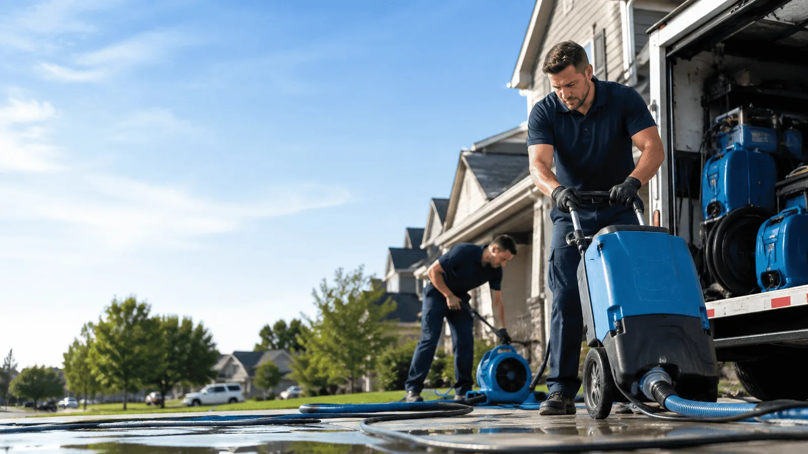 Dehumidification being performed in Duanesburg, NY